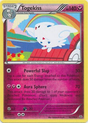 Pokemon Card - XY Roaring Skies 45/108 - TOGEKISS (rare) - NM/Mint