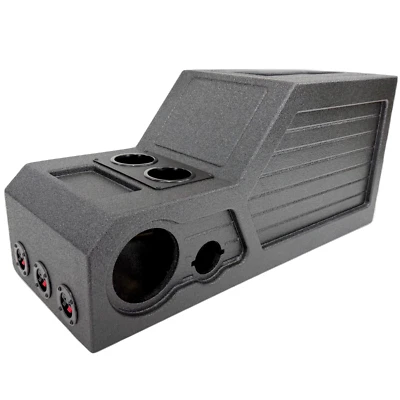 "Caja de subwoofer de consola central universal Chevy Ford Dodge Gm para graves woofer de 1x12""" Foto 1 de 4