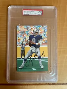 TROY AIKMAN GOAL LINE ART 4X6 AUTOGRAMM !! PSA ZERTIFIZIERT!! KÜHNES AUTOGRAMM!! - Bild 1 von 2