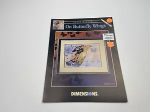 Dimensions On Butterfly Wings Counted Cross Stitch Pattern 1R - Picture 1 of 3