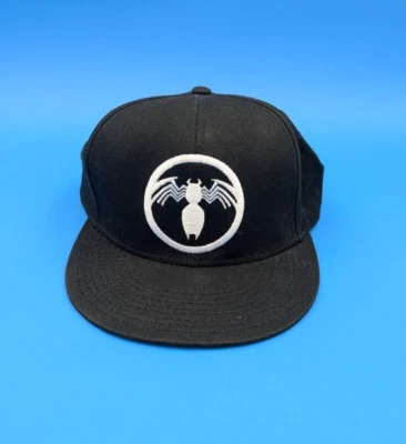 Marvel Venom Snapback Hat with Venom Logo and Under Brim Art - Image 1 of 4