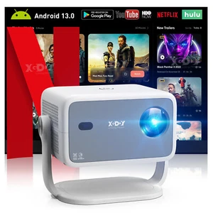 Smart 4K Projector 25000LMS 3D WiFi AutoFocus Video Home Theater Official Neflix - Picture 1 of 16
