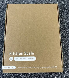 NEW GreaterGoods Digital Food Kitchen Scale, Multifunction Measurements Scale - Picture 1 of 19