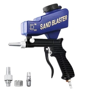 Neu Tragbar Anti-Rutsch Hand Sandpistole Blaster Luftkompressor Geschwindigkeit - Bild 1 von 6