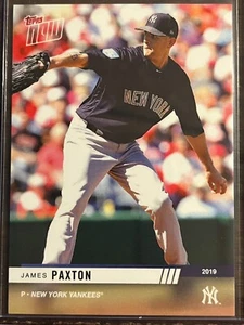 2019 Topps Now #OD-42 James Paxton New York Yankees - Picture 1 of 2