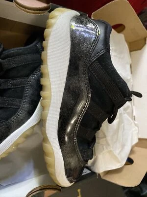 Size 10C - Jordan 11 Low 💥 METALLIC SILVER💥BLACK💥003 - Image 1 of 4