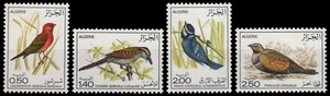 Argelia 1976 - Mi-N.o 673-676 ** - Estampillada sin montar o nunca montada - Pájaros / Pájaros - Imagen 1 de 1