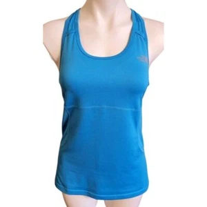The North Face Workout Tank Top Racerback Athletic Blue Activewear L - Picture 1 of 7