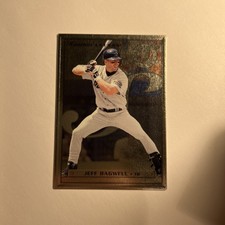 1996 Leaf Preferred Steel  #39 of 77 Jeff Bagwell ASTROS