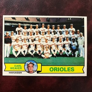 1979 Topps Set EARL WEAVER ORIOLES CHECKLIST #689 NM/MINT *HIGH GRADE* VENDING