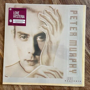 PETER MURPHY - LOVE HYSTERIA NEW/SEALED INDIGO VINYL LP - Picture 1 of 2