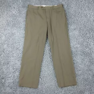 Brooks Brothers Pants Mens 37x30 Green Wool Madison 36x29* - Picture 1 of 15