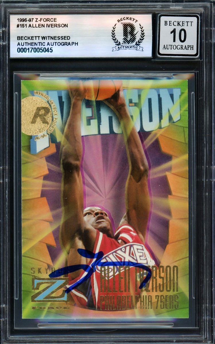 Allen Iverson サイン入り ルーキーカード JSA 限定 きかせ レア