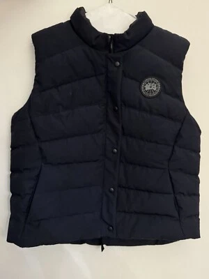 Chaleco acolchado estilo libre Canada Goose negro - para mujer talla XXL Foto 1 de 4