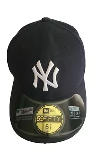 Exclusively NY Yankees MLB Players Cap New Era 59Fifty Fitted Hat 6 5/8 - Picture 1 of 10