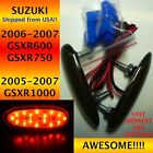 2008 Suzuki GSXR 600 Smoke Flush Mount  LED Front L/R Turn Signals 1 Pair TS09S
