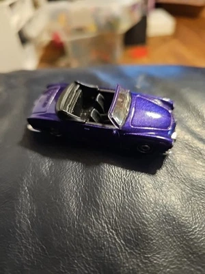 Matchbox Loose Convertible Karmann Ghia Type Purple 2008 Loose 1:59 - Image 1 of 4