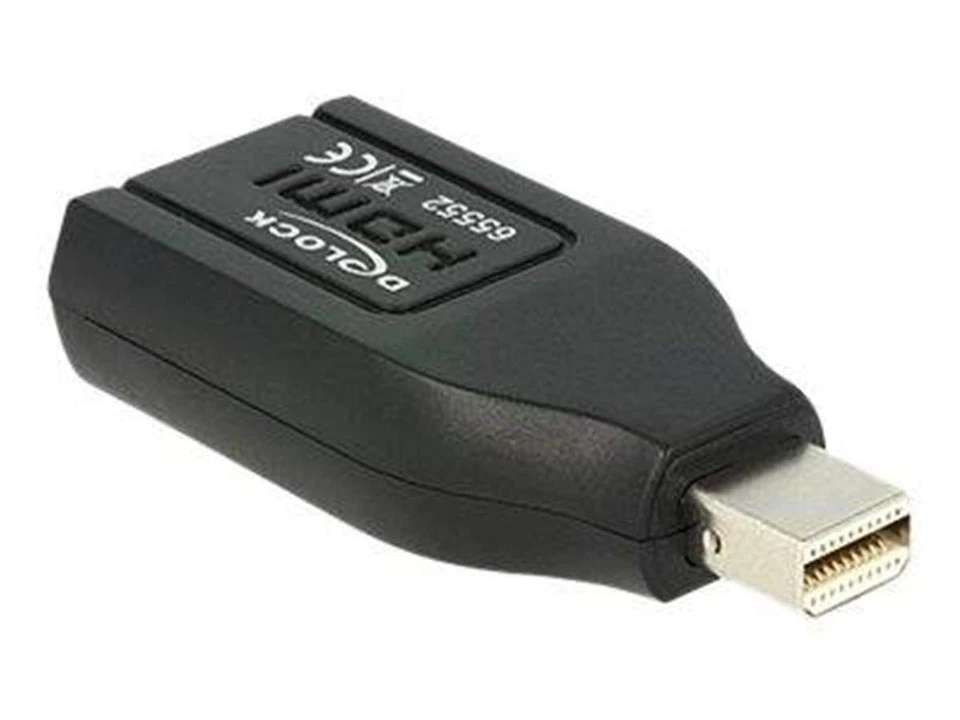 DeLock Adapter Mini Displayport 1.Stecker > HDMI Buchse Schwarz - Bild 1 von 1