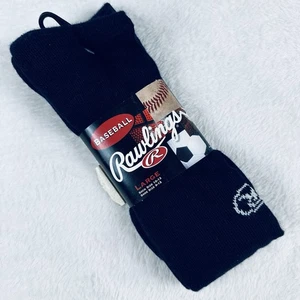 Rawlings Over The Calf Baseball Socken Herren Large marineblau, Sockengröße 10-13 - Bild 1 von 4