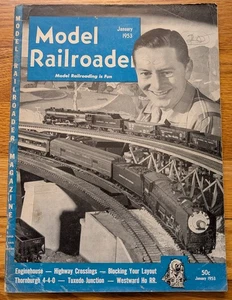 Revista Model Railroader, enero 1953 (Vol. 20, No. 1) - Imagen 1 de 2