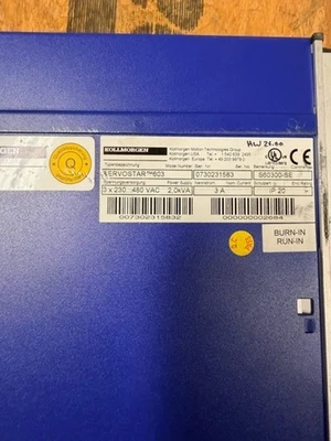 Servoaccionamiento Kollmorgen Servostar 603 S60300-SE Foto 1 de 4