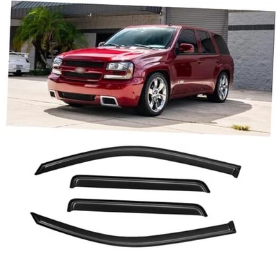Viseras de ventana para Chevy (Chevrolet) Trailblazer 2002-2009, para 02-09 Trailblazer Foto 1 de 4