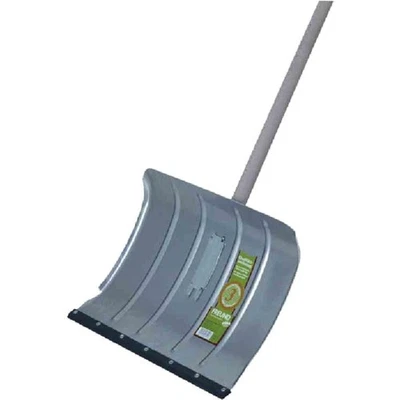 FREUND VICTORIA Alu-Schneeschieber Kunststoffkante 50cm mit Klemmfix Stiel