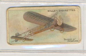 1910 W.D.& H.O. Wills Ltd Aviation Card No.38 BLERIOT XL Monoplane - Picture 1 of 2