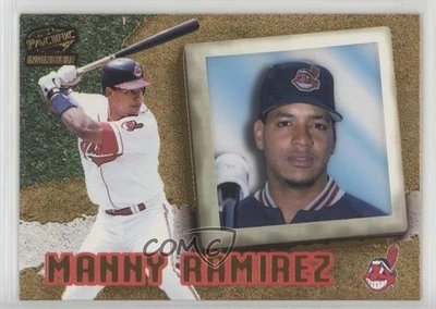 1998 Pacific Invincible Manny Ramirez #25 - Image 1 of 2
