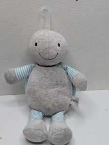 Carters Turtle Plush Blue Gray Rattle Stuffed Animal 2013 - Picture 1 of 5