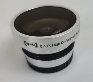 Opteka 0.43X High Definition II Super Fisheye Lens - Picture 1 of 9