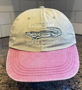 Gator Park Florida Everglades Cap Hat Unisex Adjustable Strap back Cotton - Picture 1 of 7