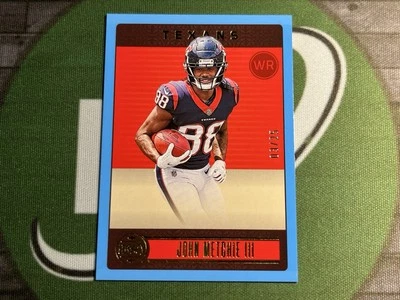 2023 Panini Legacy - John Metchie III Blue /25 Houston Texans - Image 1 of 3