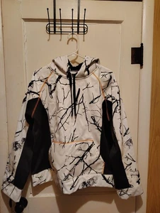 Sudadera con Capucha Trail Crest Para Hombre Grande Blanca Negra Nieve Camuflaje Caza Pullover Vellón - Imagen 1 de 4