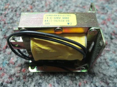 Solenoide Guardian Electric 14-CONT-120A, Cont. Ciclo de trabajo, bobina de 120 V, 60 Hz NOS Foto 1 de 3