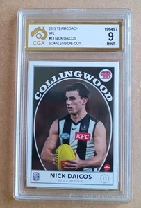 Nick Daicos Scanlens Teamcoach 2025 - #13 - CGA 9 MINT not PSA - Picture 1 of 2