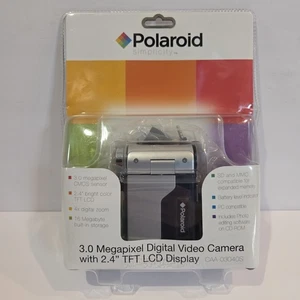 Polaroid CAA-03040S Camcorder, Factory Sealed Vintage Video Camera NOS - Picture 1 of 8
