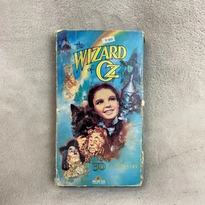 Wizard Of OZ (1939-1989) VHS Limited Edition, 50th Anniversary w/Booklet - Picture 1 of 6