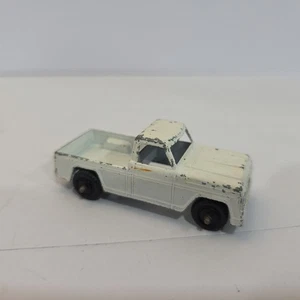 Vintage 1960er Midgetoy 3" Dodge Farm Pickup Truck weiß Rockford, IL Mopar!! - Bild 1 von 4