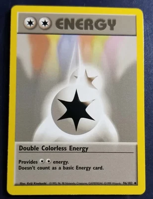 Double Colorless Energy 096/102 Base Set Regular LP - Image 1 of 4