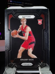 2023-24 Panini Prizm Basketball Gradey Dick RC #134  Raptors - Picture 1 of 2