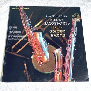 Darol Rice Silver Saxophones "Golden Hymns" 1964 Jazz LP,SEALED!,RCA #LSP-2929 - Picture 1 of 2