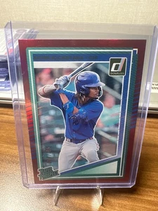 Panini Donruss 2025 - Rated Prospects Kevin Alcantara #122 rojo/250 (RC) - Imagen 1 de 2
