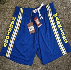 MITCHELL & NESS 81-82 GOLDEN STATE WARRIORS SWINGMAN SHORTS SIZE Large🔥 - Picture 1 of 7