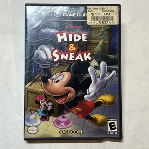 Disney's Hide & Sneak Nintendo GameCube, 2003 Complete Case Manual - Picture 1 of 4
