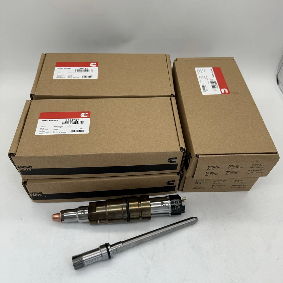 6X CUMMINS OEM 2897320 ISX15 INJECTOR 5579419 SUPERCED 2897320PX 5579419PX