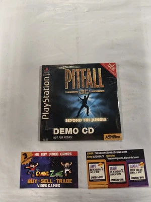 Pitfall 3D Beyond the Jungle Sony PS1 Playstation Demo CD. Must see!! - Image 1 of 4