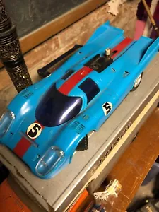DE COLECCIÓN SCALEXTRIC LIKE PORSCHE 917 COLOR AZUL EXHIBIBLE PARA AUTOMÓVIL de colección 🙂 - Imagen 1 de 6