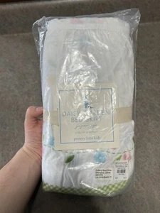 Pottery Barn Kids Daisy Garden Crib Skirt - READ, OPEN PACKAGE - Picture 1 of 9