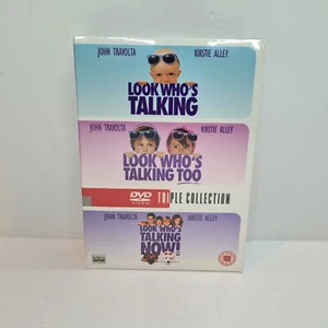 Look Whos Talking / Look Whos Talking Too DVD New Sealed UK Region 2 - Picture 1 of 3